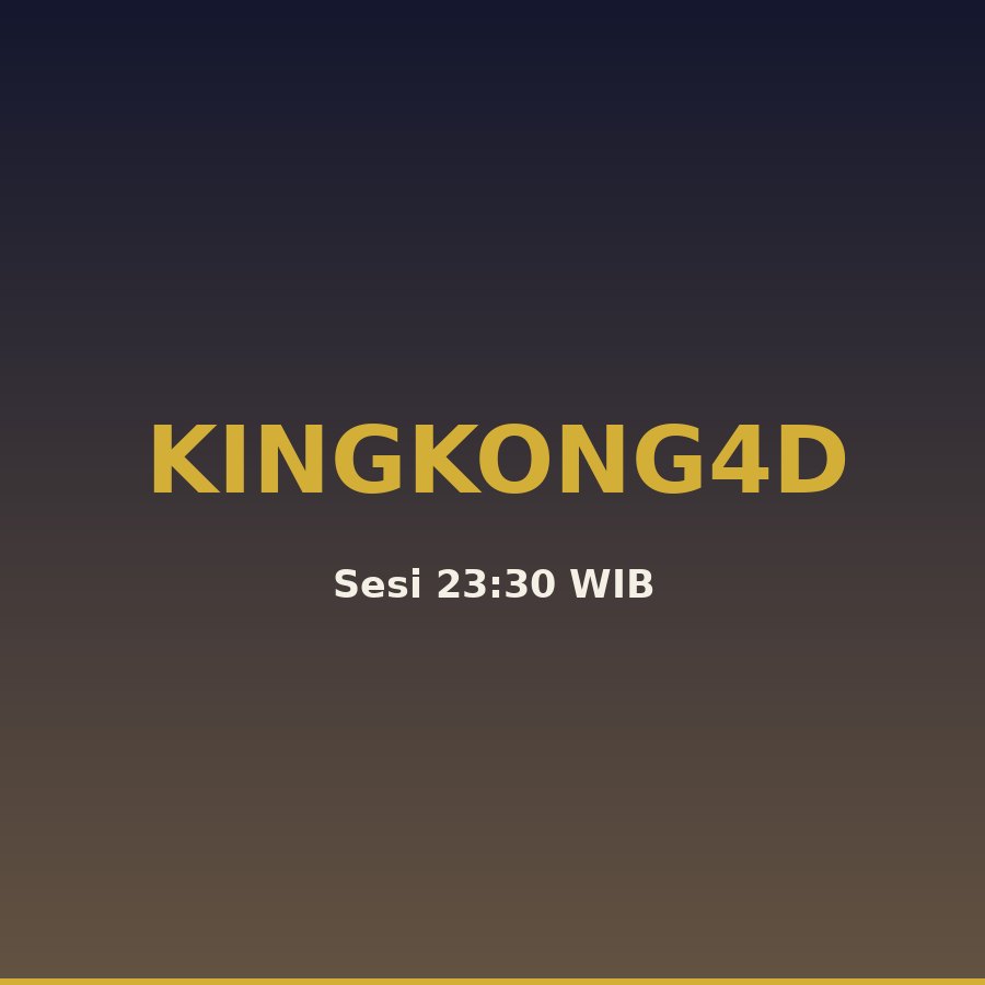 Data kingkong4d Jadwal Result 10 Oktober 2026, Paito dan